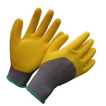 Half dipped latex glove HNL366