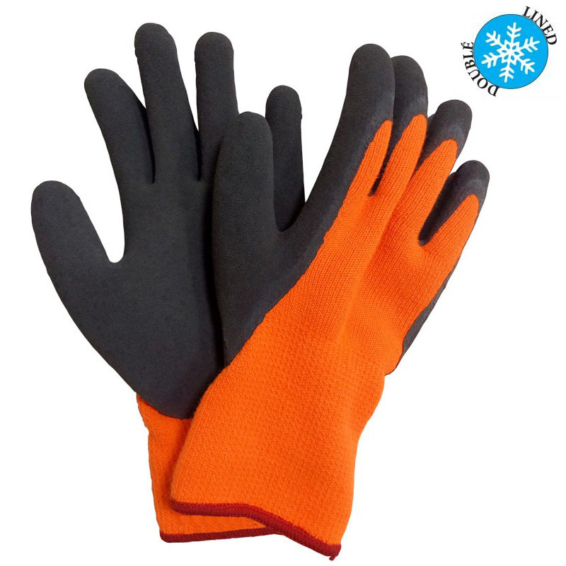 Foam latex coated winter glove HKL634