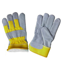 Insulated cow leather palm glove