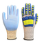 Cut and TPR Impact Resistant PU Coated Work Safety Gloves