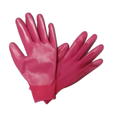 Coloful Nitrile coated gardening gloves HNN578 
